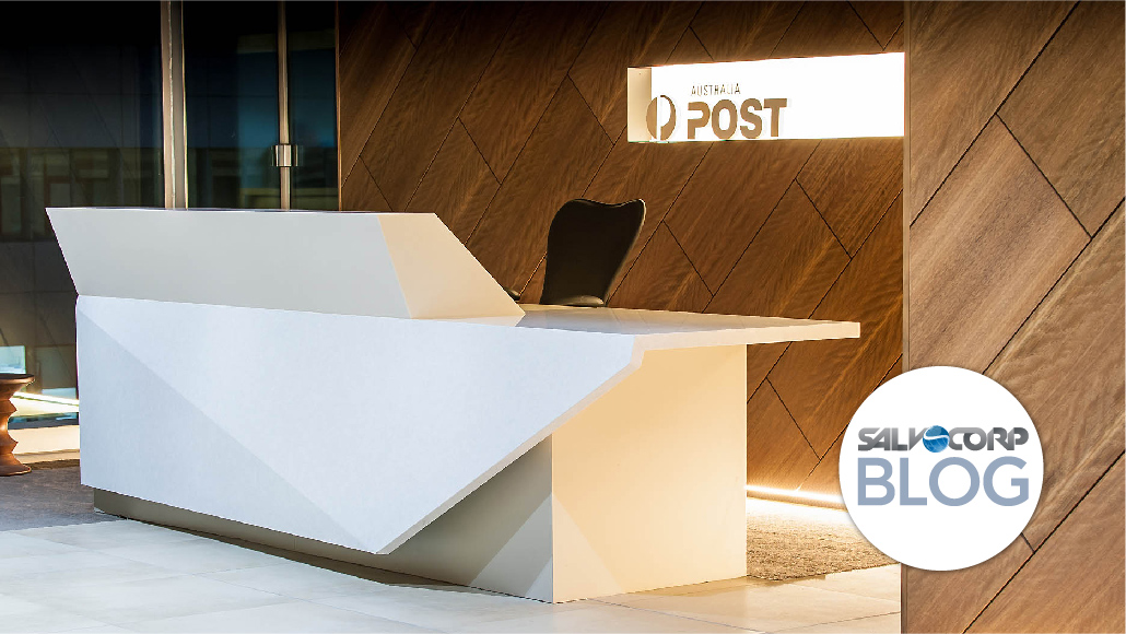Combining Solid Surface and HPL Products for Your Office Design