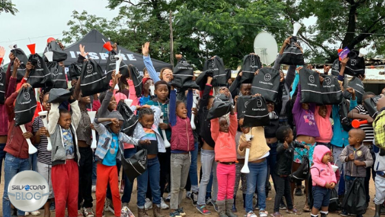 Salvocorp Social Responsibility | Shirts & Gear for Lanseria Kids!
